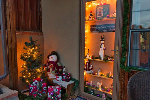 Christmas Decorations at The Inn at Pennington Place in Walsenburg