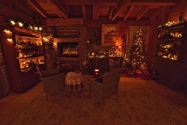 Christmas Decorations at The Inn at Pennington Place in Walsenburg