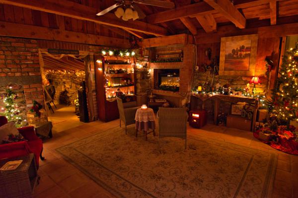 Christmas Decorations at The Inn at Pennington Place in Walsenburg