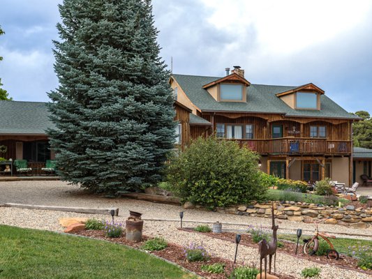 The Grounds at The Inn at Pennington Place in Walsenburg