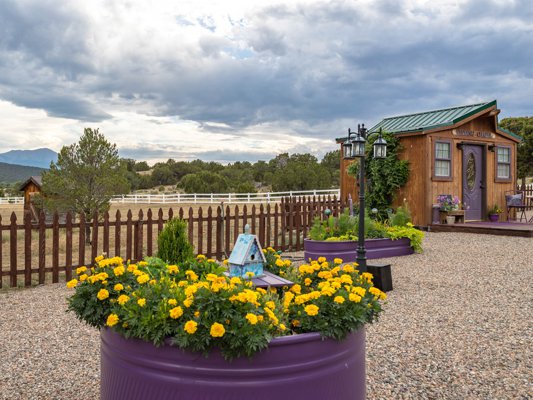 The Grounds at The Inn at Pennington Place in Walsenburg